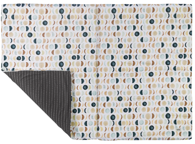 toki kids play mat organic cotton natural latex
